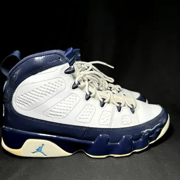 Size 8.5 - Nike Air Jordan 9 Retro UNC Men's Shoes - Picture 1 of 8